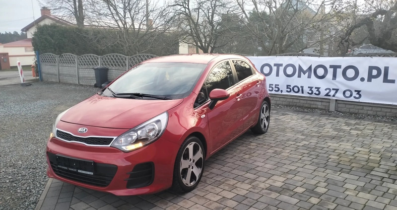 Kia Rio cena 31900 przebieg: 99137, rok produkcji 2015 z Krośniewice małe 436